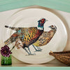 Cock & Hen Pheasant Large Oval Platter