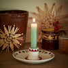 Christmas Joy Saucer Candle Holder
