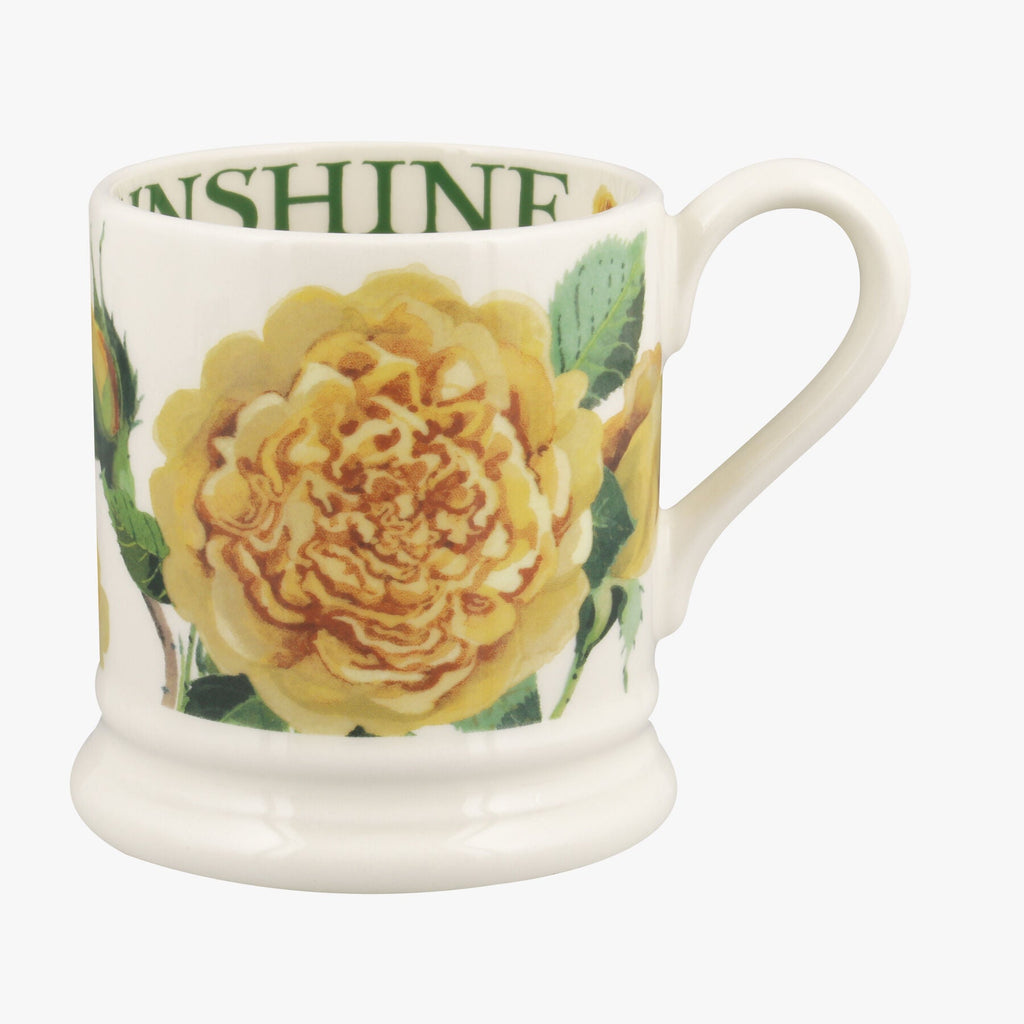 David Austin Bring Me Sunshine 1/2 Pint Mug