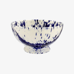 Seconds Blue Splatter French Bowl