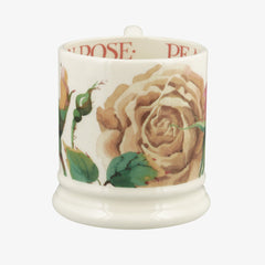Roses Set Of 2 1/2 Pint Mugs Boxed
