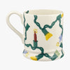 Personalised Fairy Lights 1/2 Pint Mug