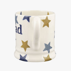 Seconds Stormy Stars Dad 1/2 Pint Mug