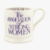 Purple Toast Strong Women 1/2 Pint Mug