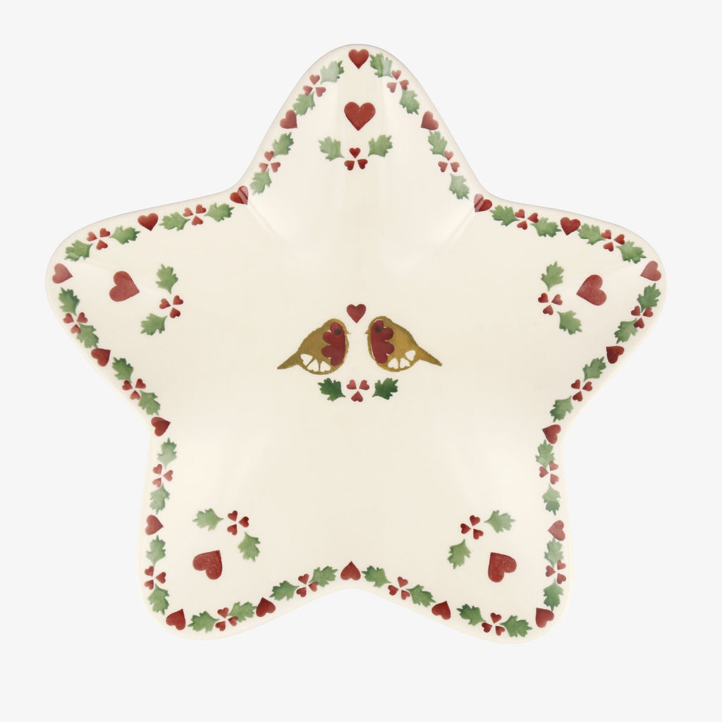 Christmas Joy Medium Star Plate