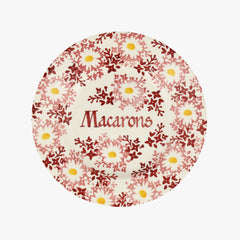 Personalised Pink Daisy Fields 8 1/2 Inch Plate