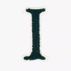 Iron On Embroidered Letter Patch-I
