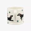 Personalised Black Labrador Small Mug
