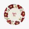 Personalised Christmas Rose 8 1/2 Inch Plate