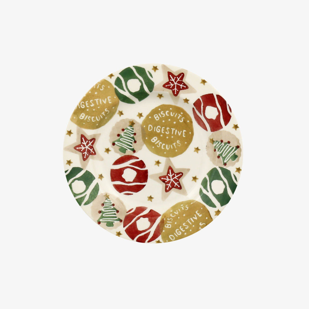 Christmas Biscuits 6 1/2 Inch Plate