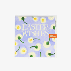 Easter Wishes Daisies Lavender Easter Card