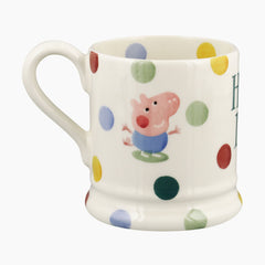 Personalised George Pig 1/2 Pint Mug