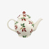 Personalised Folk Rosehip 2 Mug Teapot