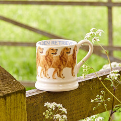 Golden Retriever 1/2 Pint Mug
