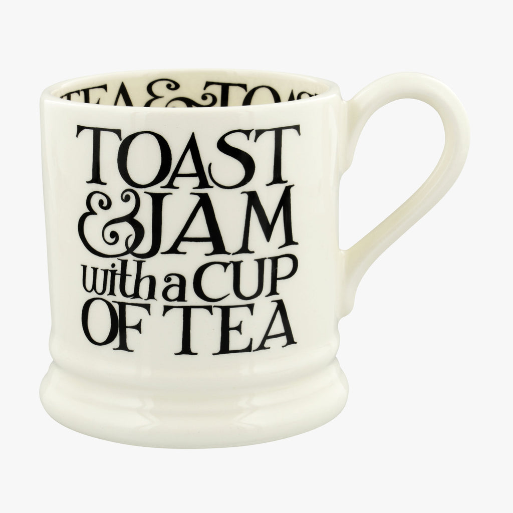 Seconds Black Toast Toast & Jam 1/2 Pint Mug