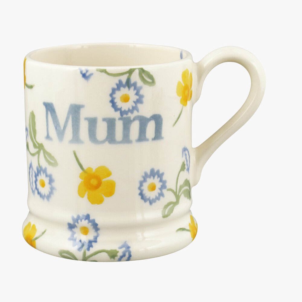 Seconds Buttercup & Daisies Mum 1/2 Pint Mug