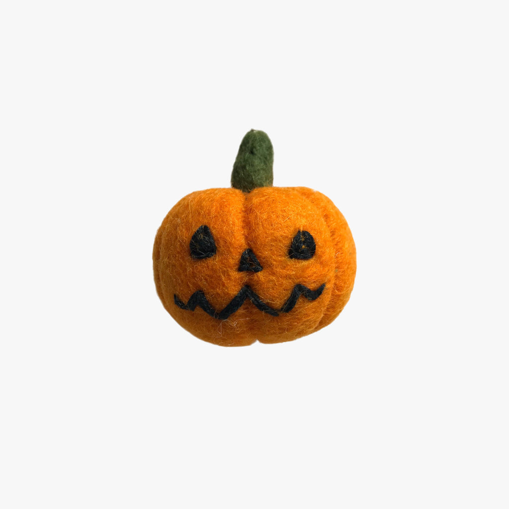 Pumpkin Felt Halloween Decoration