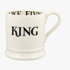 Seconds Black Toast King 1/2 Pint Mug