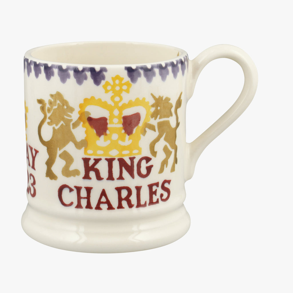 King Charles III Coronation 1/2 Pint Mug