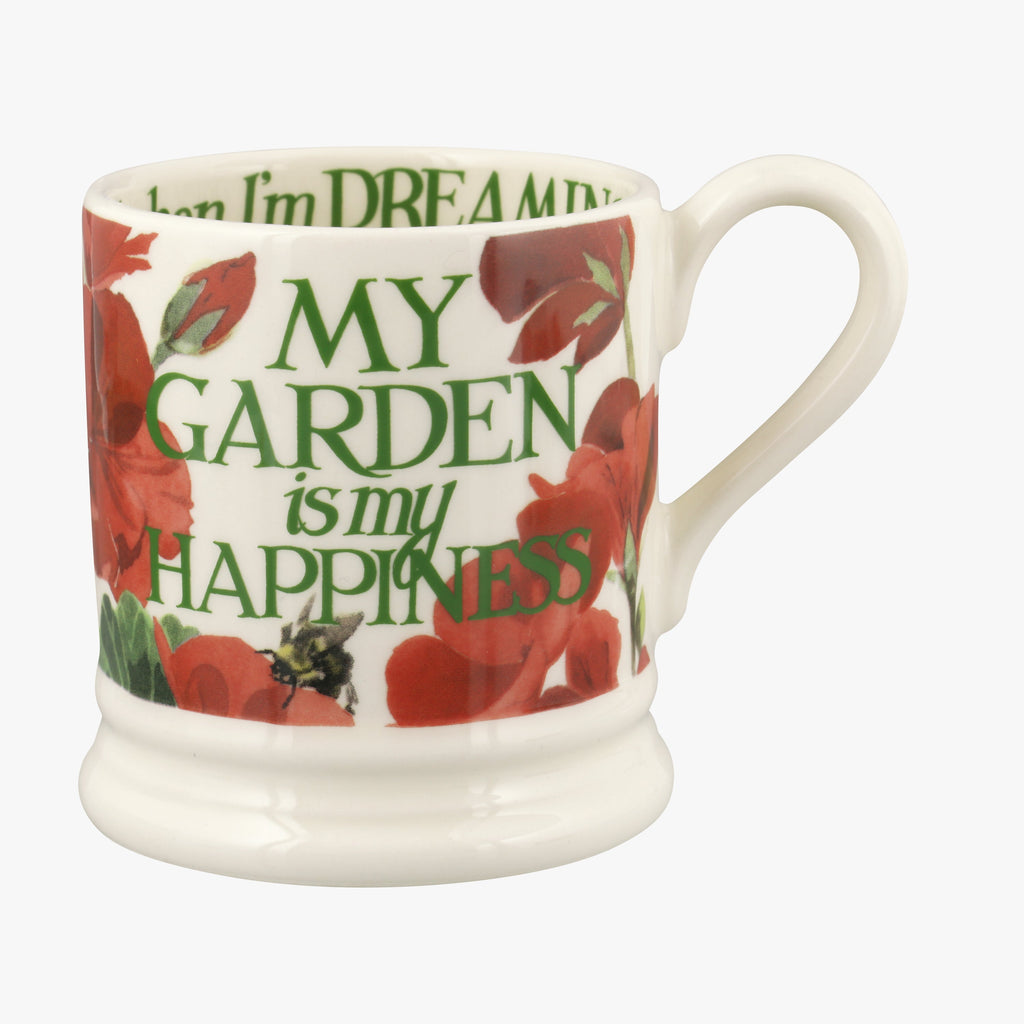 Seconds My Garden Is My Happiness 1/2 Pint Mug