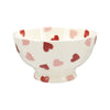 Seconds Pink Hearts French Bowl