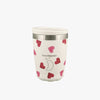 Pink Hearts Chilly's Reusable Cup 340ml