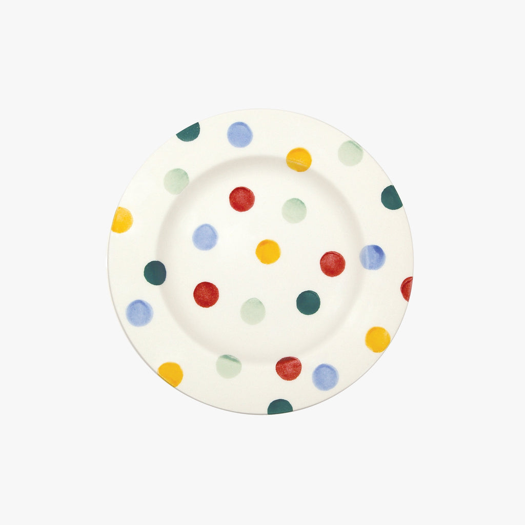 Seconds Polka Dot 6 1/2 Inch Plate