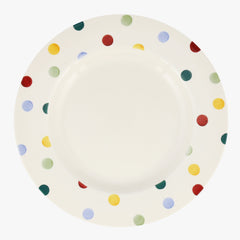 Polka Dot 10 1/2" Plate