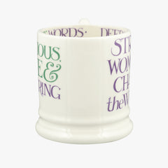 Purple Toast Change Our World 1/2 Pint Mug