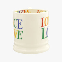 Seconds Rainbow Toast Love Is Love 1/2 Pint Mug