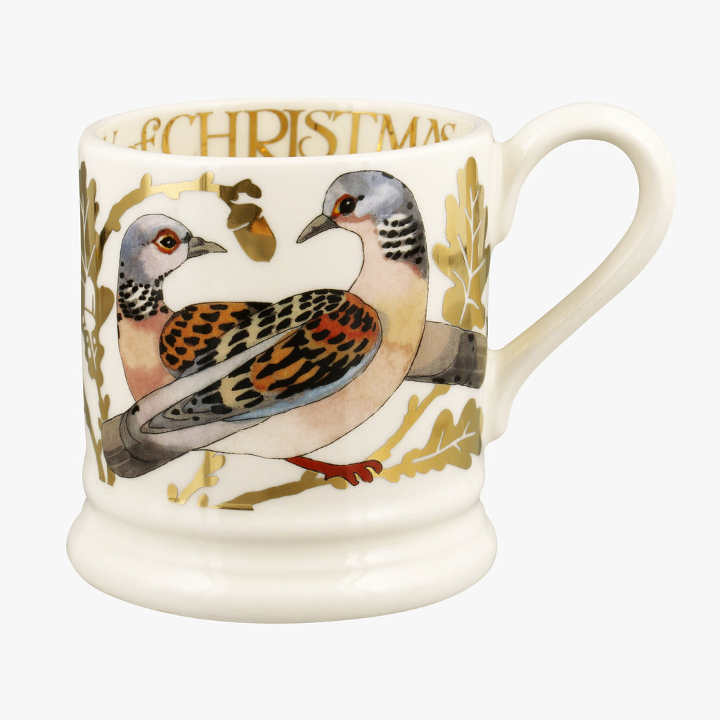 12 Days Of Christmas Two Turtle Doves 1/2 Pint Mug