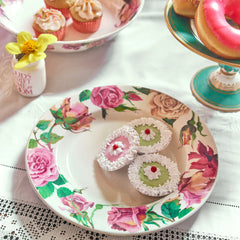 Roses 10 1/2 Inch Plate