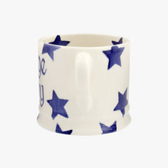 Personalised Blue Star Small Mug