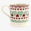 Personalised Christmas Sampler 1/2 Pint Mug