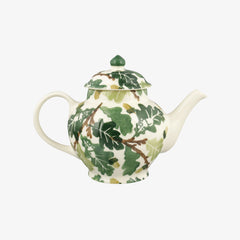 Personalised Oak 2 Mug Teapot