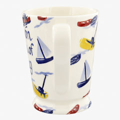 Personalised Scattered Boats Cocoa Mug