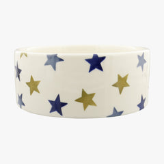 Personalised Stormy Stars Large Pet Bowl