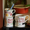 Personalised Polka Dogs 1/2 Pint Mug