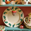 Seconds Polka Holly 10 1/2 Inch Plate