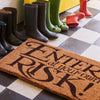 Enter At Your Own Risk Medium Doormat