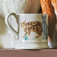 Seconds Cats All Over 1/2 Pint Mug