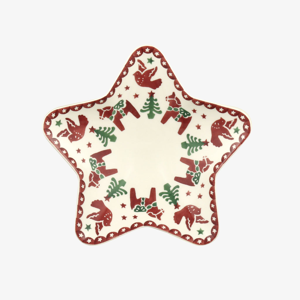 Seconds Christmas Joy Small Star Plate